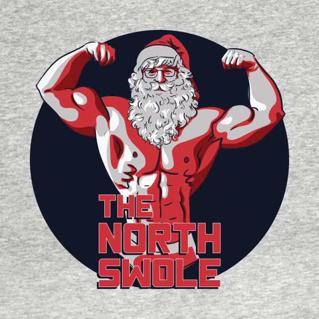 The North Swole Jacked Santa by polliadesign